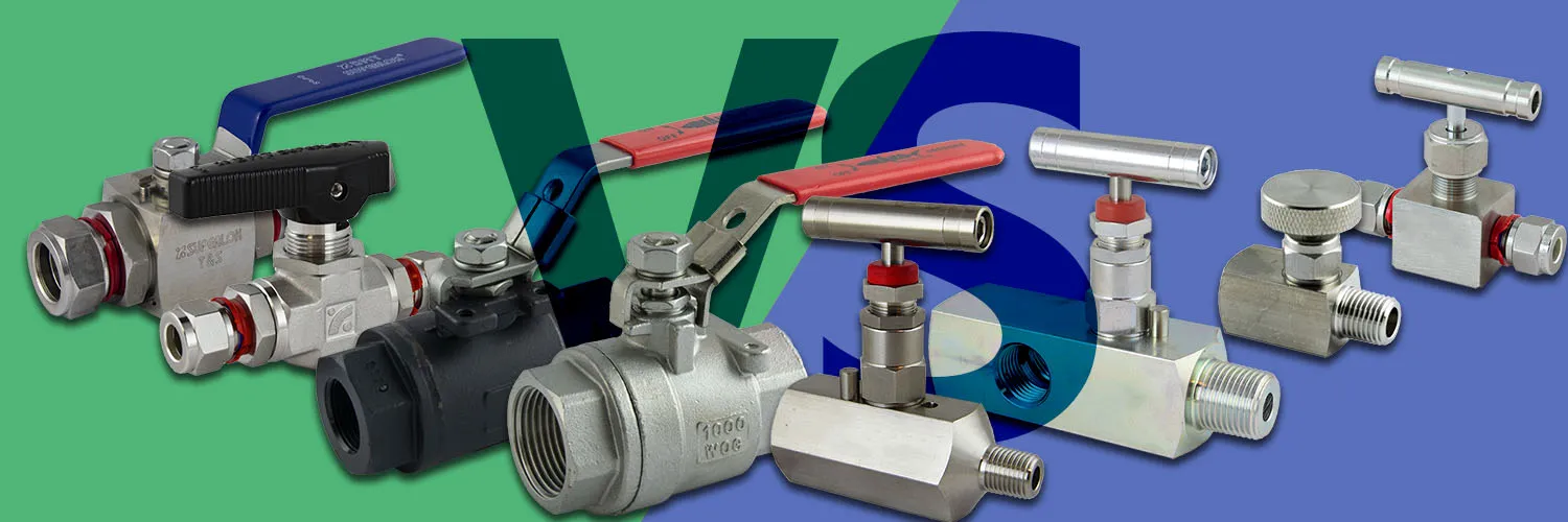 Ball Valves vs. Needle Valves in Flow Control Superlok Blog Mako